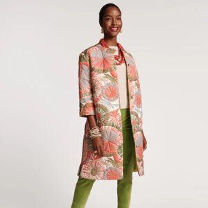 Frances Valentine Park Quilted Coat - Starburst Pink